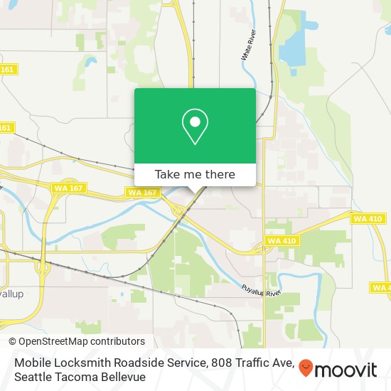 Mobile Locksmith Roadside Service, 808 Traffic Ave map