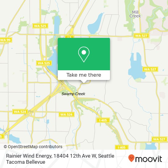 Rainier Wind Energy, 18404 12th Ave W map