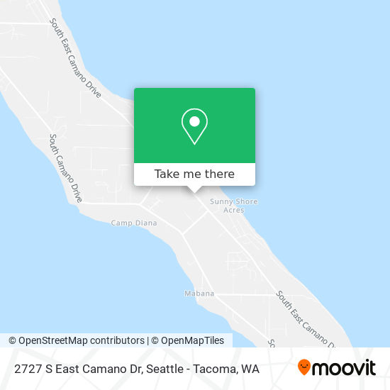 2727 S East Camano Dr map