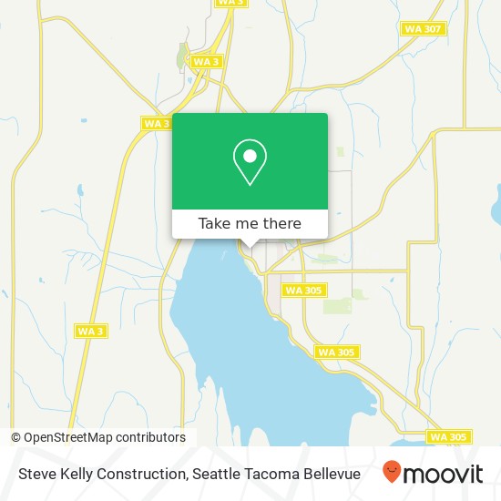 Steve Kelly Construction map