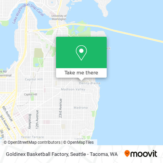 Mapa de Goldinex Basketball Factory