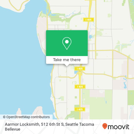 Mapa de Aarmor Locksmith, 512 6th St S