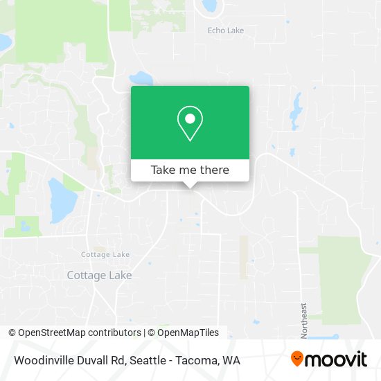 Mapa de Woodinville Duvall Rd