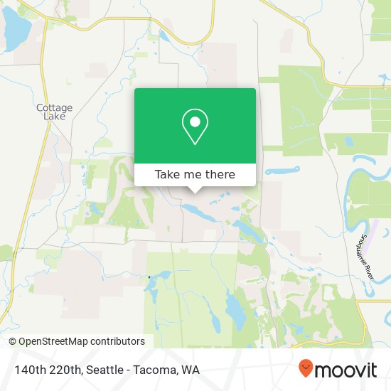 Mapa de 140th 220th, Woodinville, WA 98077