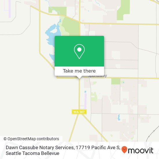 Dawn Cassube Notary Services, 17719 Pacific Ave S map