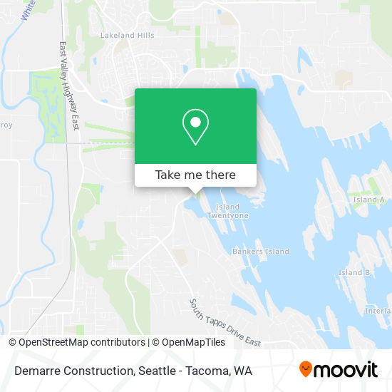 Demarre Construction map