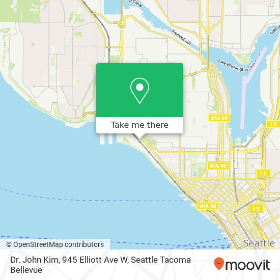 Dr. John Kim, 945 Elliott Ave W map