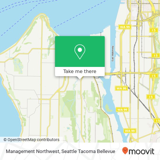 Mapa de Management Northwest