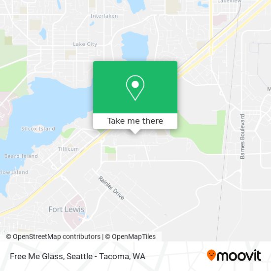 Free Me Glass map