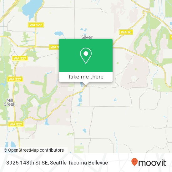 Mapa de 3925 148th St SE, Bothell, WA 98012