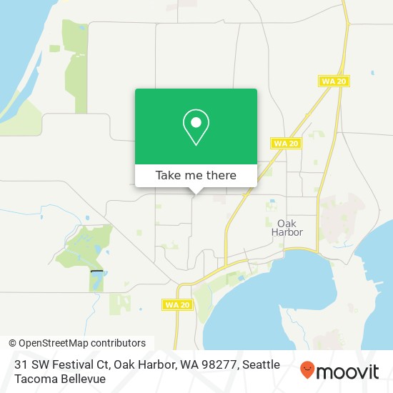 Mapa de 31 SW Festival Ct, Oak Harbor, WA 98277