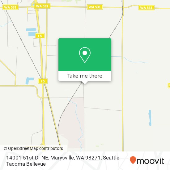 14001 51st Dr NE, Marysville, WA 98271 map