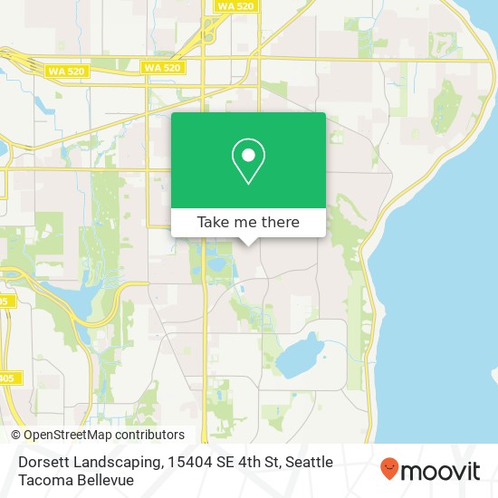 Dorsett Landscaping, 15404 SE 4th St map