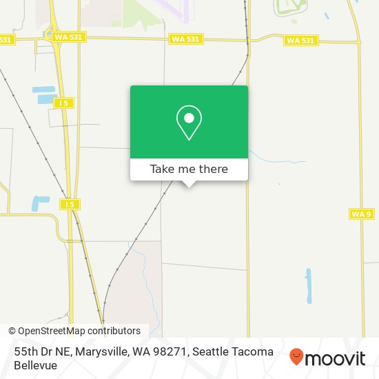 Mapa de 55th Dr NE, Marysville, WA 98271