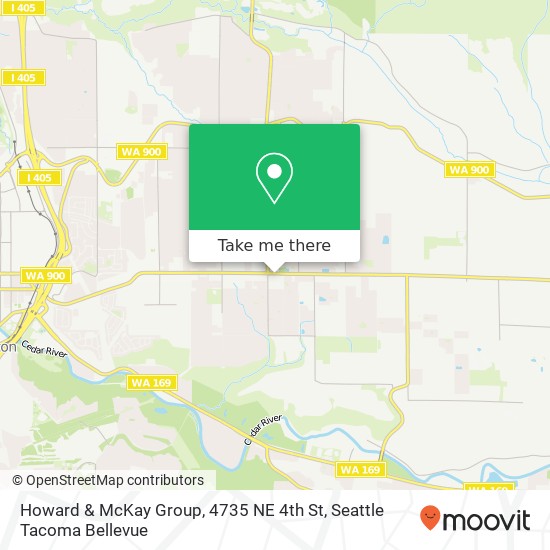 Mapa de Howard & McKay Group, 4735 NE 4th St