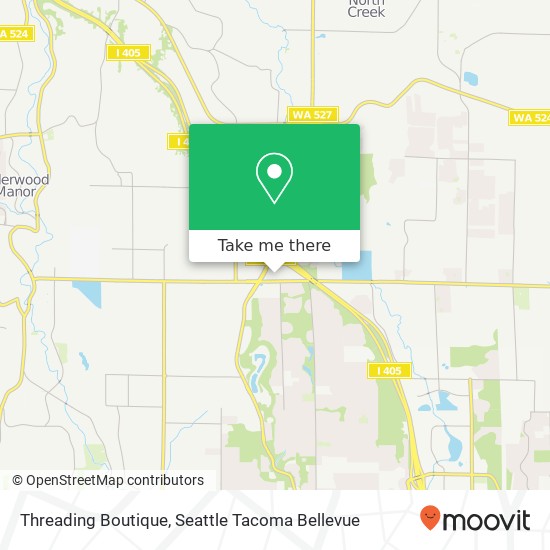 Threading Boutique map