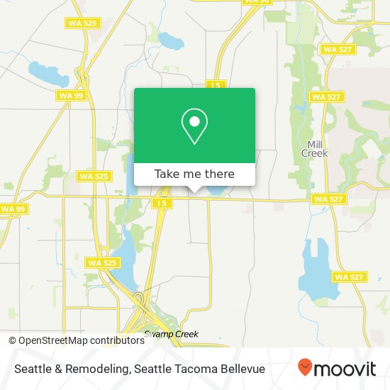 Mapa de Seattle & Remodeling