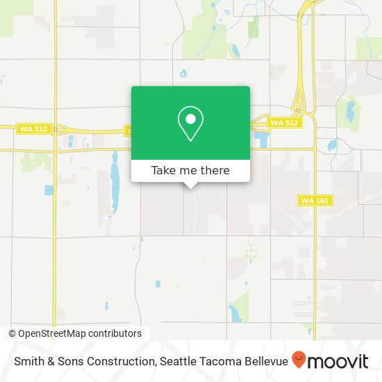 Smith & Sons Construction map