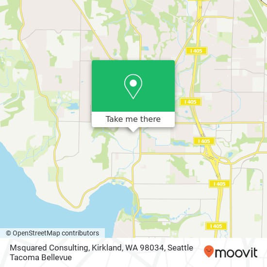 Msquared Consulting, Kirkland, WA 98034 map