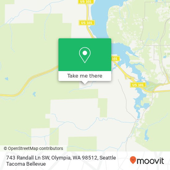 743 Randall Ln SW, Olympia, WA 98512 map