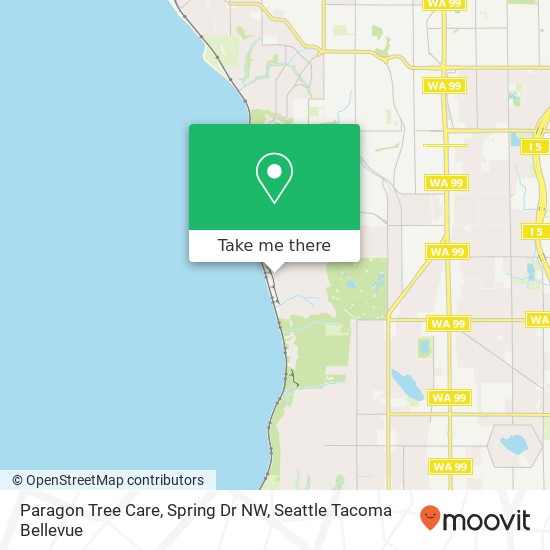 Paragon Tree Care, Spring Dr NW map