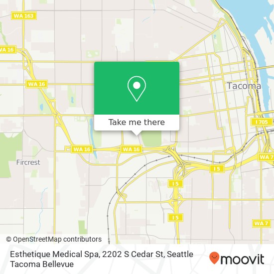 Esthetique Medical Spa, 2202 S Cedar St map