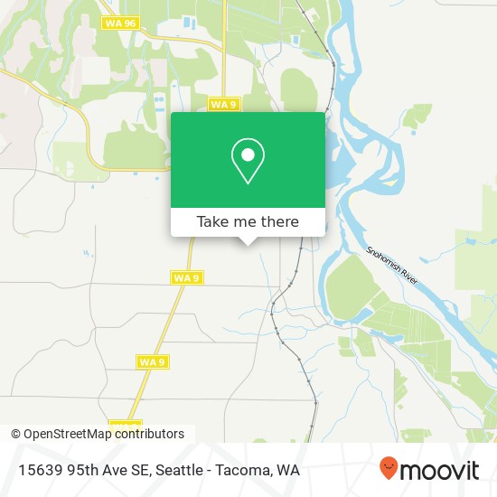 Mapa de 15639 95th Ave SE, Snohomish, WA 98296