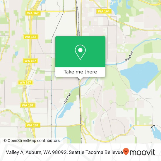 Mapa de Valley A, Auburn, WA 98092