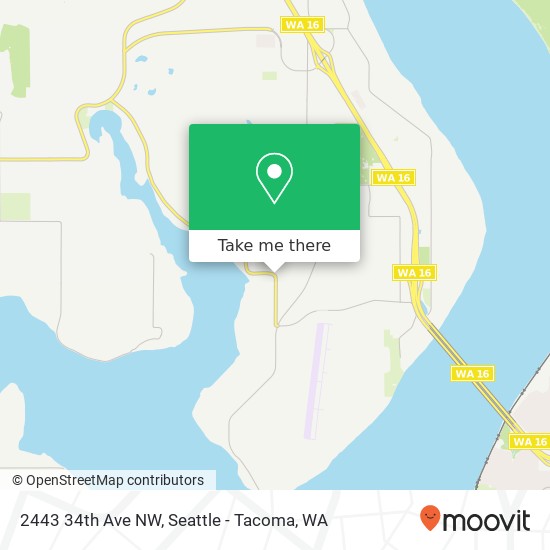 2443 34th Ave NW, Gig Harbor, WA 98335 map