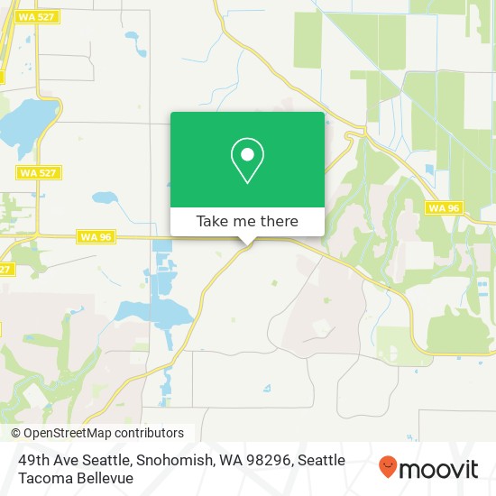 Mapa de 49th Ave Seattle, Snohomish, WA 98296