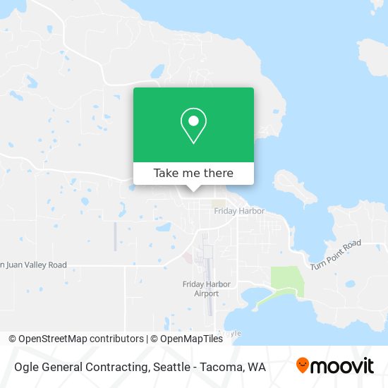 Ogle General Contracting map