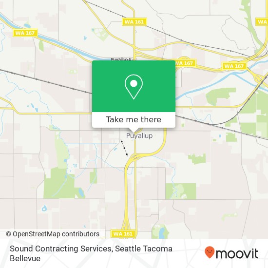 Sound Contracting Services map