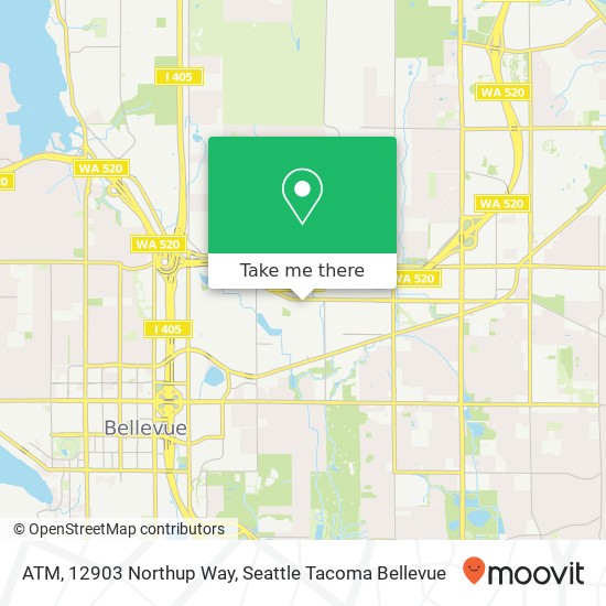 ATM, 12903 Northup Way map