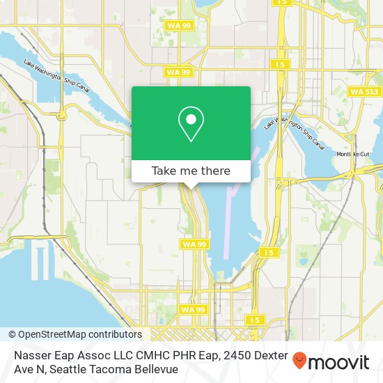 Nasser Eap Assoc LLC CMHC PHR Eap, 2450 Dexter Ave N map