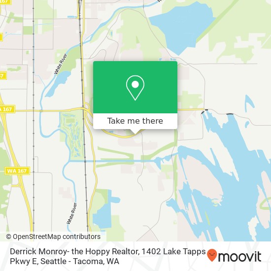 Derrick Monroy- the Hoppy Realtor, 1402 Lake Tapps Pkwy E map