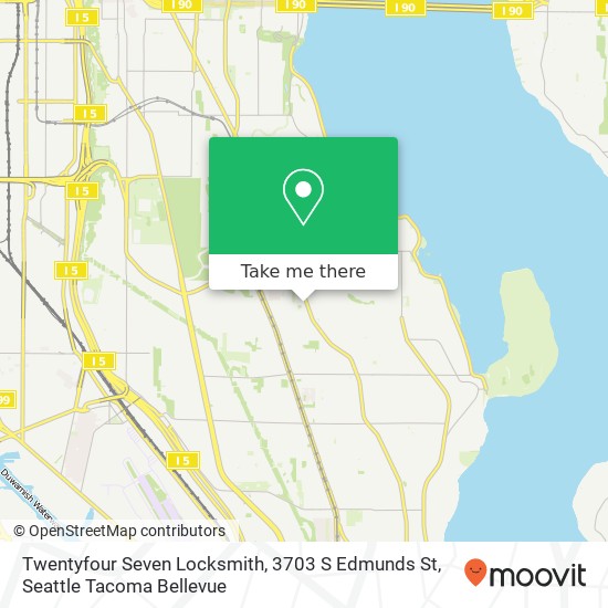 Twentyfour Seven Locksmith, 3703 S Edmunds St map