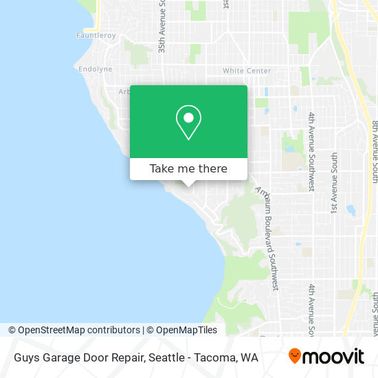 Guys Garage Door Repair map