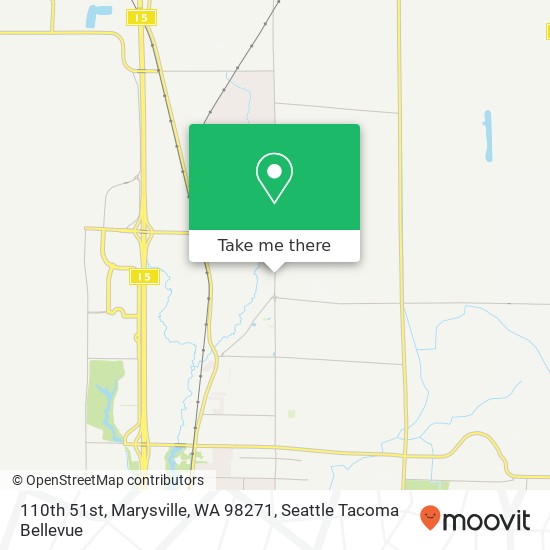 Mapa de 110th 51st, Marysville, WA 98271