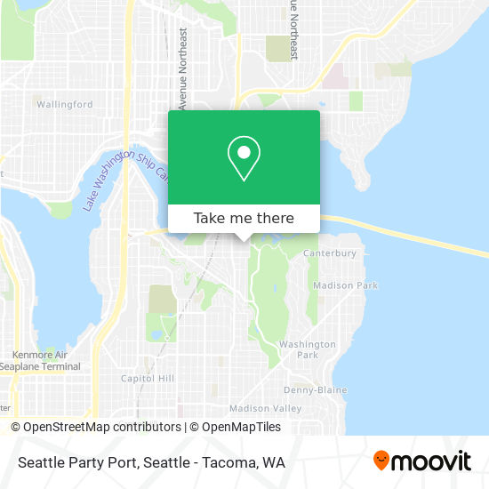 Mapa de Seattle Party Port