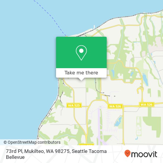 73rd Pl, Mukilteo, WA 98275 map