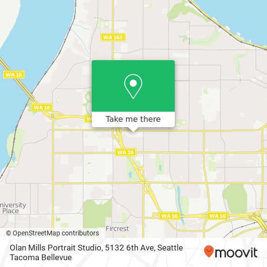 Olan Mills Portrait Studio, 5132 6th Ave map