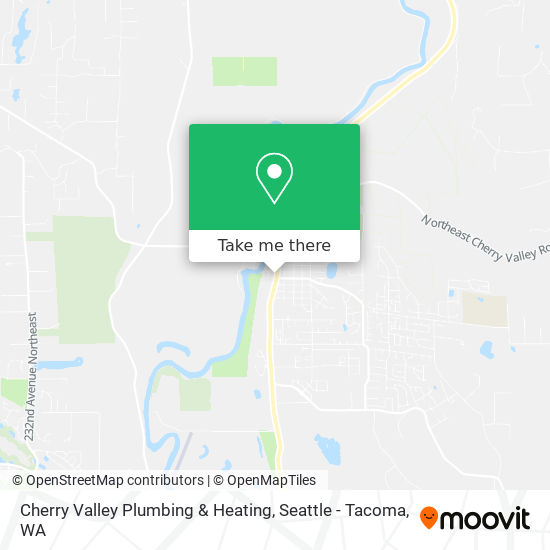 Cherry Valley Plumbing & Heating map