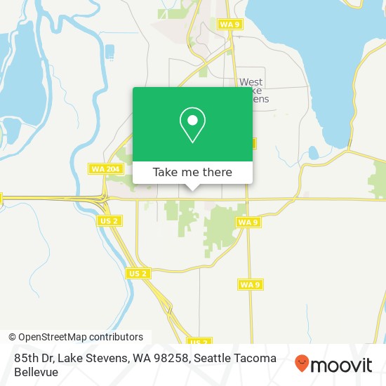 85th Dr, Lake Stevens, WA 98258 map