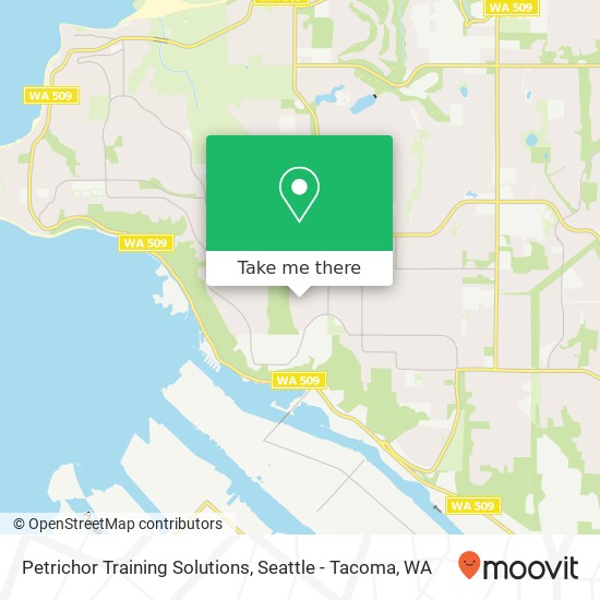Petrichor Training Solutions map