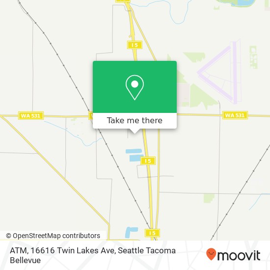 Mapa de ATM, 16616 Twin Lakes Ave