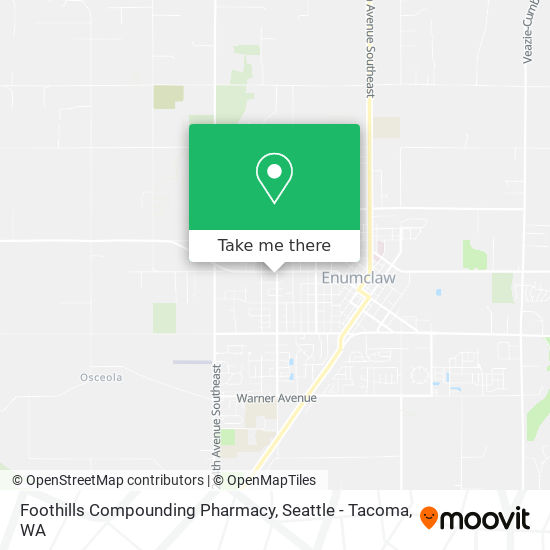 Mapa de Foothills Compounding Pharmacy