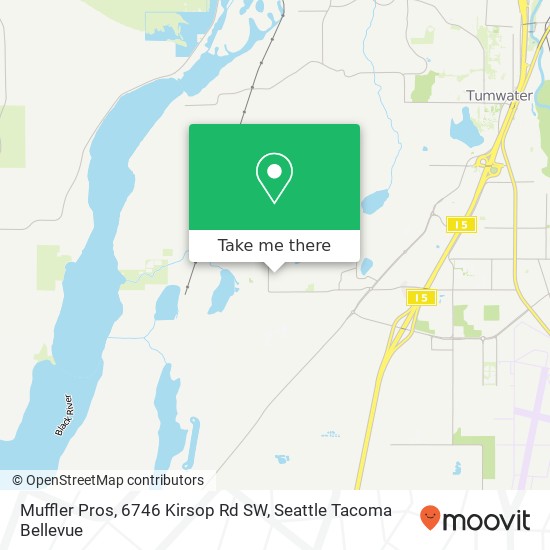 Mapa de Muffler Pros, 6746 Kirsop Rd SW