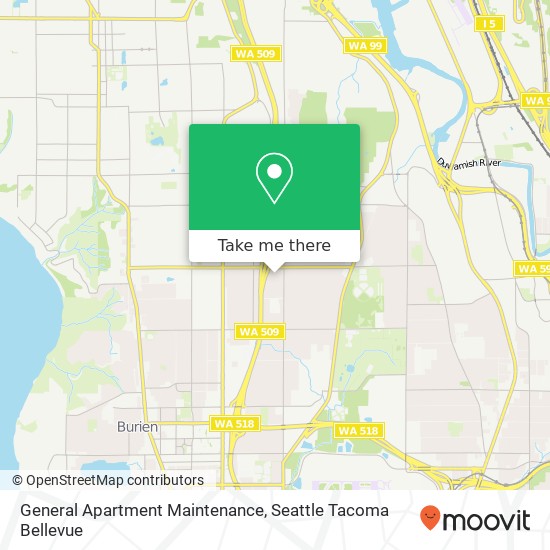 General Apartment Maintenance map