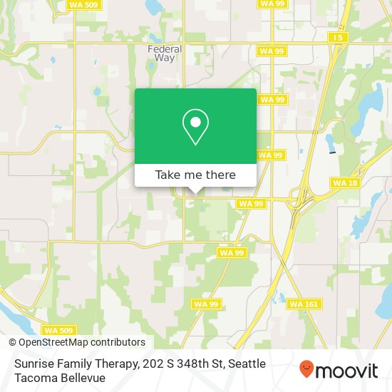 Sunrise Family Therapy, 202 S 348th St map