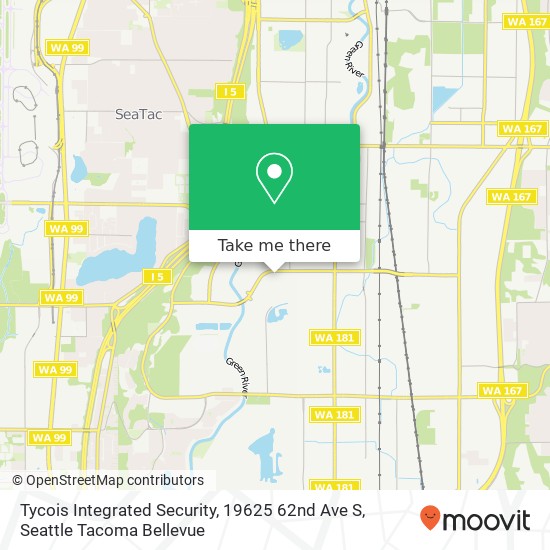 Tycois Integrated Security, 19625 62nd Ave S map